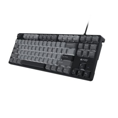 6. FURY KANABO K2 US GAMING KEYBOARD WHITE BACKLIGHT MECHANICAL BLACK-GRAY