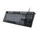 6. FURY KANABO K2 US GAMING KEYBOARD WHITE BACKLIGHT MECHANICAL BLACK-GRAY