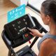 15. Spokey MOVI electric treadmill with handrails