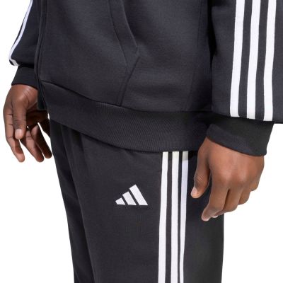 4. Men's adidas Essentials 3-Stripes Single Jersey Pants Black KY6611