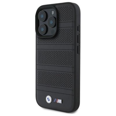 2. BMW M Perforated And Stitched Line MagSafe case for iPhone 16 Pro Max - black