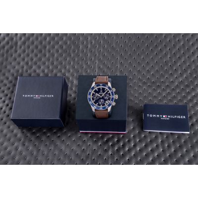 5. Tommy Hilfiger Men's Watch TH85 Chronograph 1792163 + BOX