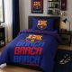 2. FC Barcelona cotton bedding set 140x200 + 70x90 cm FCB-4515BL