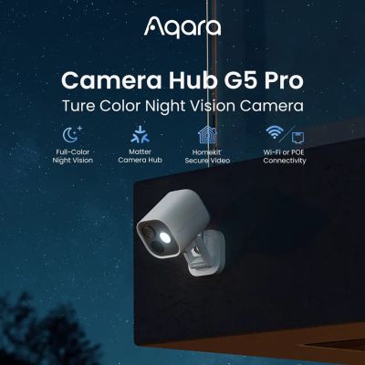 2. Aqara Camera Hub G5 Pro Wi-Fi White | IP Camera | 1520p, Zigbee, CH-C07DW