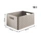 3. ROTHO Large shelf with 3 drawers COUNTRY cappuccino/anthracite