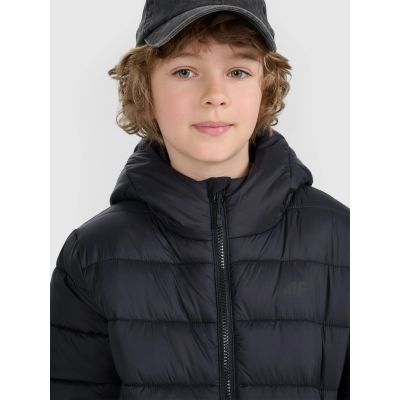 6. Children's down jacket with synthetic filling, unisex, 4F 4FJRAW25TDJAU0804-20S