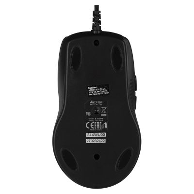 6. A4 TECH Opto Oscar X710 A4TMYS27923 computer mouse (optical; 2000 DPI; black)