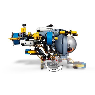 9. LEGO TECHNIC 42201 Technic Research Submarine