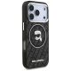 4. Karl Lagerfeld IML Karl Head Logo MagSafe Case for iPhone 17 Pro - Black