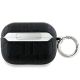 2. Karl Lagerfeld Monogram Karl & Choupette Head Case for AirPods Pro 2 - Black