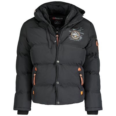 Men’s parka Geographical Norway VERVEINE BLACK DB MEN 005 (WU5933H/GN-BLACK)
