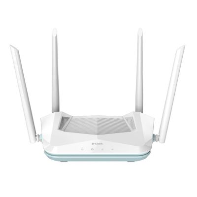 5. D-Link EAGLE PRO AI AX1500 Smart Router Wireless Router Gigabit Ethernet Dual-band (2.4 GHz/5 GHz) White