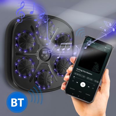 5. TB03 Bluetooth Electronic Boxing Target with Music and HMS Gloves