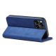5. Magnet Fancy Case case for iPhone 14 Pro flip cover wallet stand blue