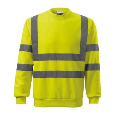 3. HV Essential Unisex Sweatshirt (Fluorescent Yellow)