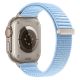 2. Tech-Protect NylonLoop Band for Apple Watch 44 / 45 / 46 / 49 mm – Light Blue