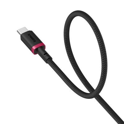 4. Baseus Dura USB-Type C Cable 60W 1m (Red-Black)