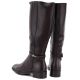5. Chocolate Brown Women’s Officer Boots Potocki SZ12862