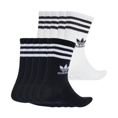 4. Adidas 3 Stripes Crew 10 Pairs JY0231 socks
