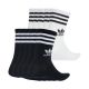 4. Adidas 3 Stripes Crew 10 Pairs JY0231 socks