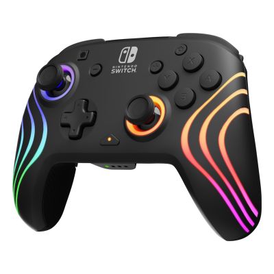2. PDP Afterglow Wave Black USB Gamepad Analog/Digital Nintendo Switch, Nintendo Switch Lite, Nintendo Switch OLED