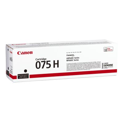 3. Canon 075 H Toner Cartridge 1pc Original Black