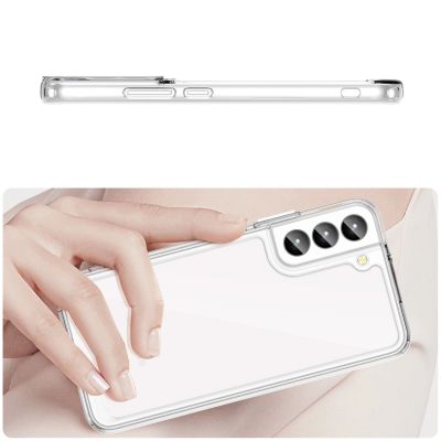 7. Outer Space Case for Samsung Galaxy S23+ cover with a flexible transparent frame