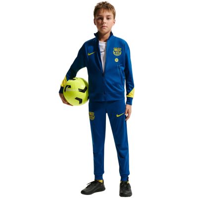 3. Nike FC Barcelona Strike Kids' Tracksuit Dark Blue FZ1414 431