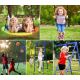 3. Frame swing stork's nest + swing + ladders + basket 271x180x185cm