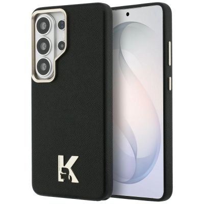 Karl Lagerfeld K Metal Logo MagSafe Case for Samsung Galaxy S26 Ultra - Black