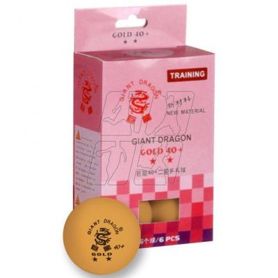 Ping pong balls SMJ Gold Star 6 pcs 8342