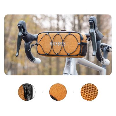 2. Rockbros TL001 ROAD TO SKY 1.9L Handlebar Bag Waterproof - Orange