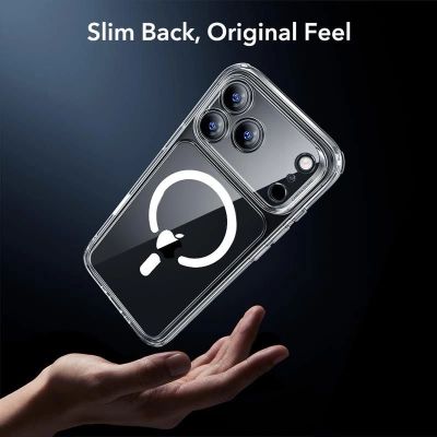 8. ESR Classic Hybrid MagSafe + Tempered Glass Set for iPhone 17 Pro - Clear