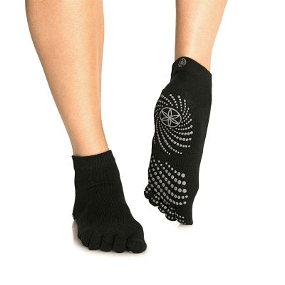 8. Gaiam Anti-Slip Socks Black S/M 52223