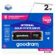 2. SSD GOODRAM PX700 M.2 PCIe 4x4 2TB RETAIL