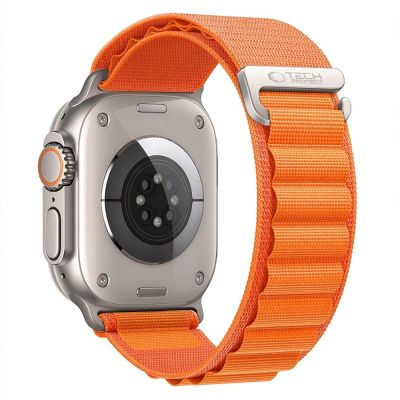 Tech-Protect Nylon Pro Band for Apple Watch 44 / 45 / 46 / 49 mm – Orange