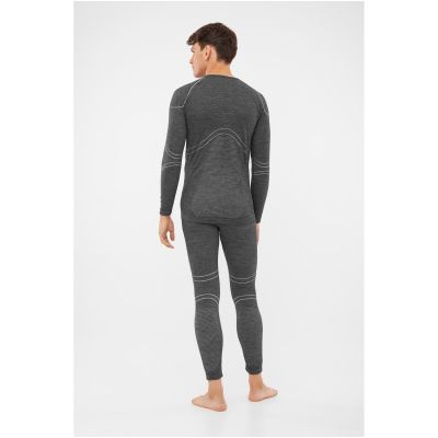 Men's VIKING Lan Pro Merino Longsleeve underwear, graphite