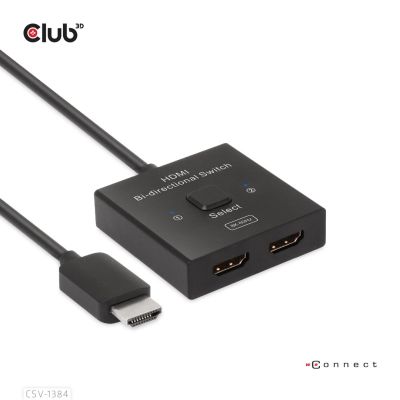 3. CLUB3D CSV-1384 KVM Switch Black