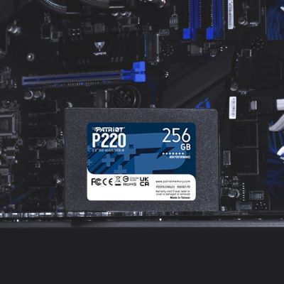 2. SSD Patriot P220 256GB SATA3 2.5"