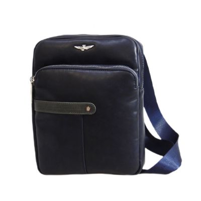 Aeronautica Militare Fly Men's Shoulder Bag Messenger Bag Blue - AM-391