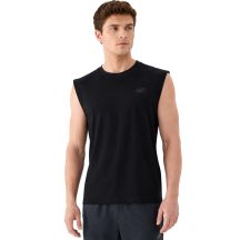 Men's T-shirt 4F M306 deep black 4FWMM00TSLEM306 20S