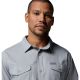 4. Columbia Utilizer II Solid Short-Sleeve Shirt 1577762039 Gray L