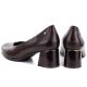 5. Women's pumps, chocolate high heels, Potocki 25-12712