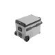 4. Outwell Arctic Frost 45 Travel Fridge 45.6L Electric Black, Gray