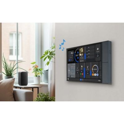 12. Shelly Wall Display XL Wireless, Black, Light Gray