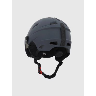5. Unisex ski helmet with goggles 4F 4FWAW24AHELU091-25S