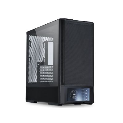 21. Lian Li LANCOOL 207 Digital PC Gehäuse, Midi-Tower, ATX, Tempered Glass, black
