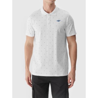3. Men's polo shirt 4F 4FWSS25TPTSM703-10S