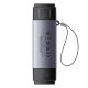 2. Baseus Lite Series USB-A/USB-C 3.0 SD/TF Card Reader - Gray