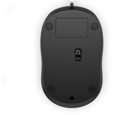 4. HP 1000 Wired Optical Mouse with 3 Buttons and 1000 DPI Wired Black 4QM14AA